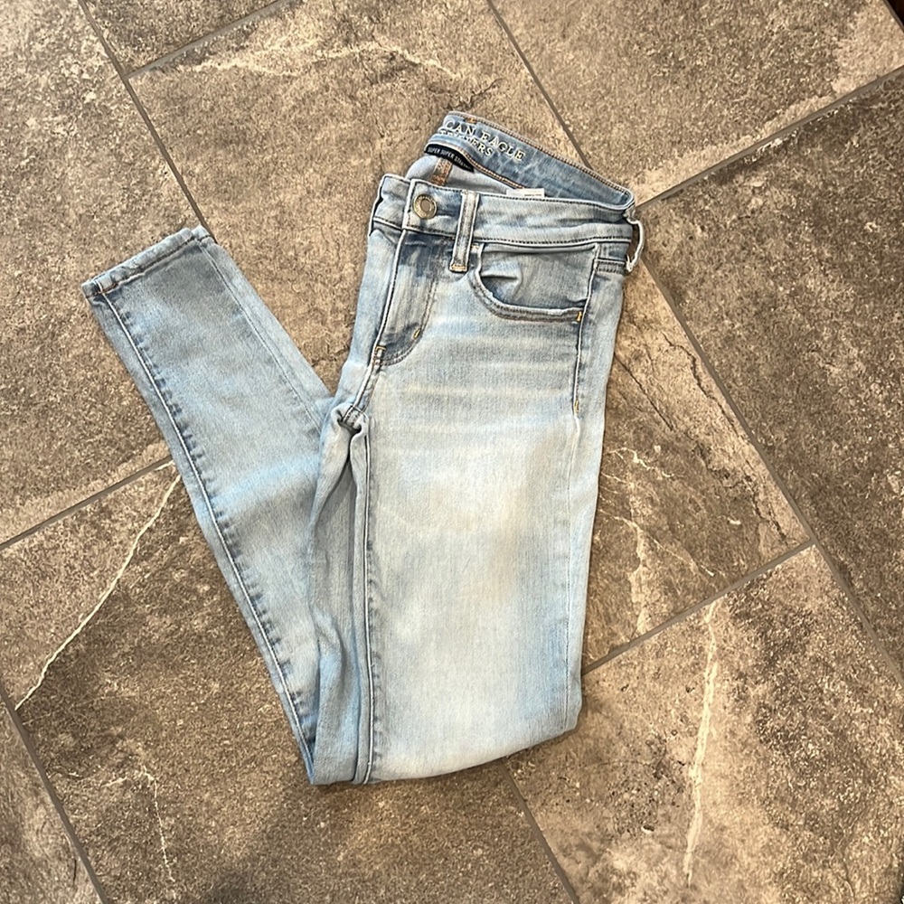 American Eagle super super stretch jegging